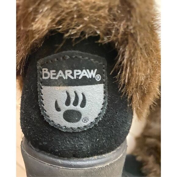 BEARPAW® Regina Suede Faux Fur Boot size 11 - Picture 3 of 5